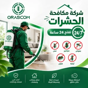 شركة مكافحة حشرات تفتح 24 ساعة: خدمة سريعة عند الحاجة شركة مكافحة حشرات تفتح 24 ساعة