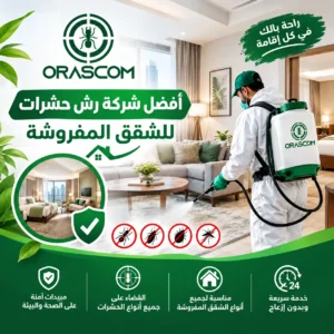 افضل شركة رش حشرات للشقق المفروشة