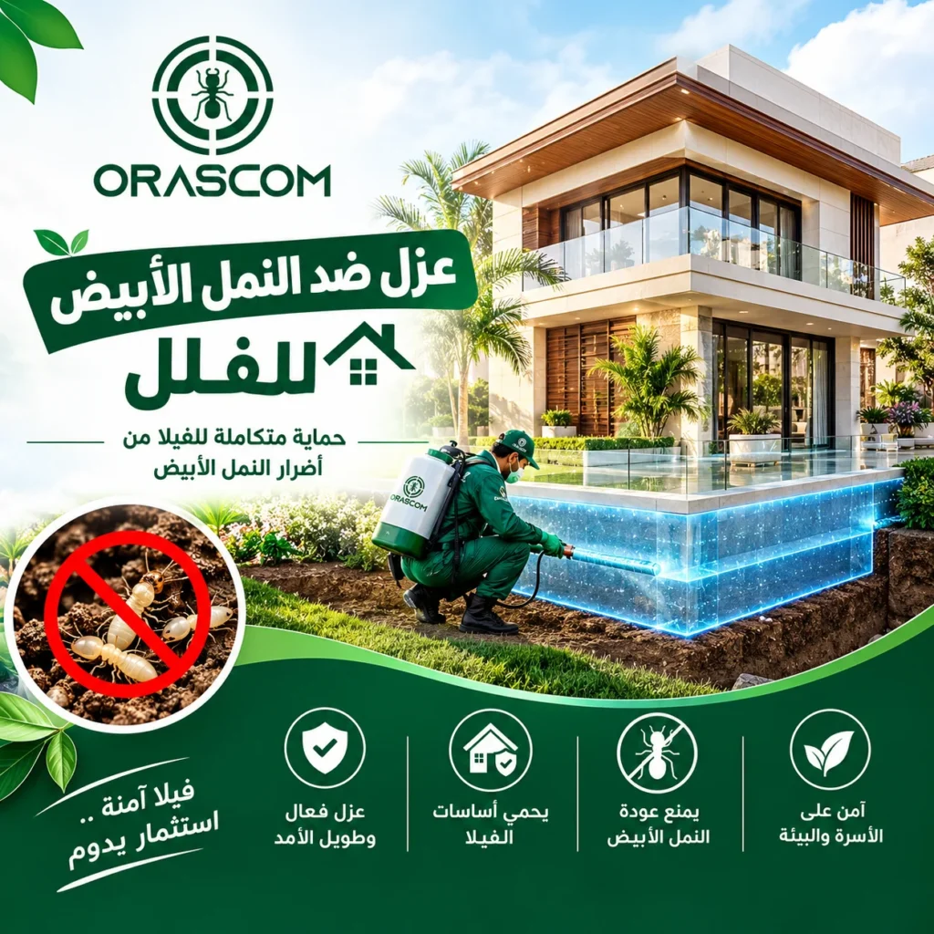 شركة عزل ضد النمل الأبيض للفلل