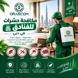 مكافحة حشرات للفنادق في دبي