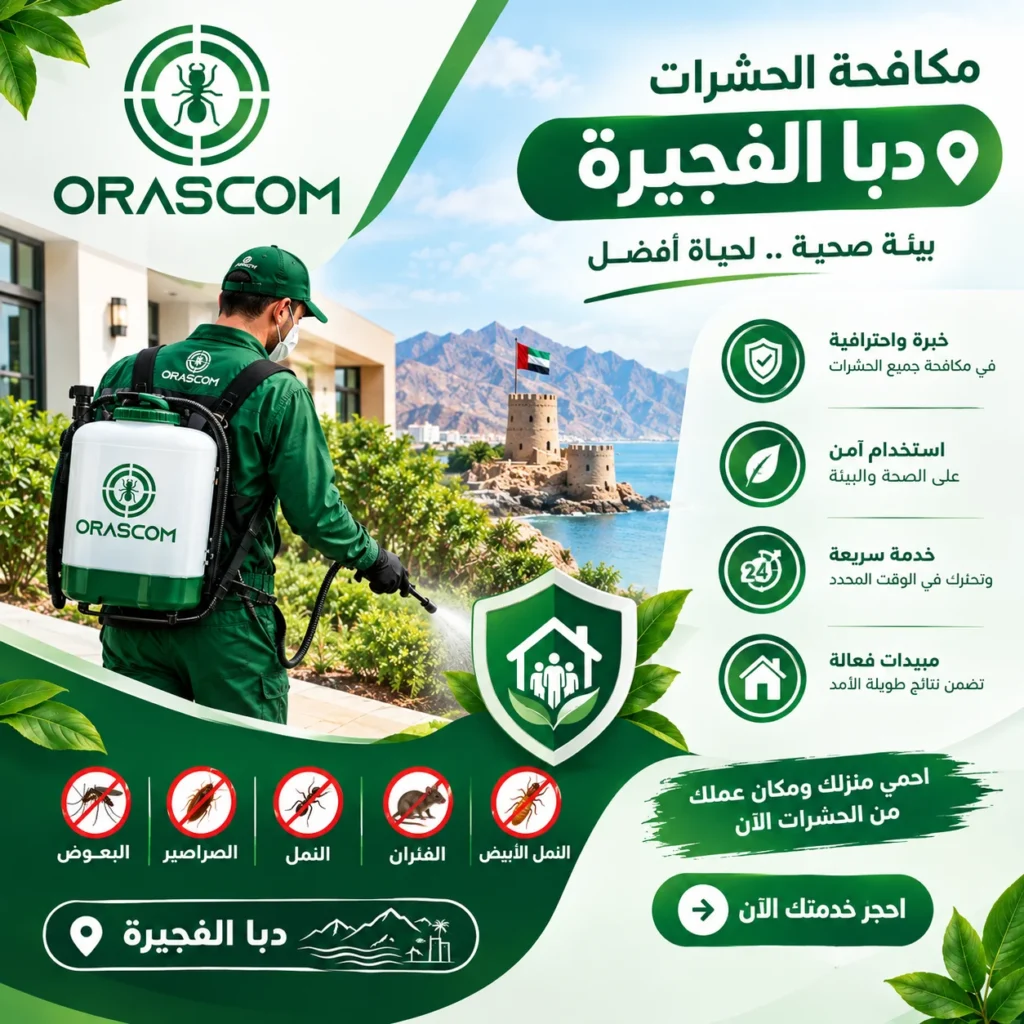 مكافحة حشرات دبا الفجيرة