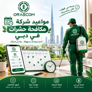 مواعيد شركة مكافحة حشرات في دبي