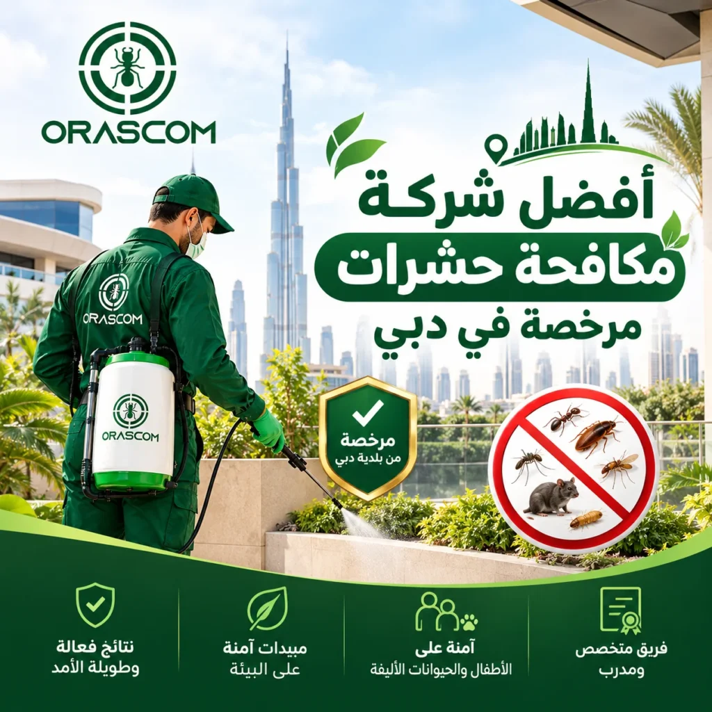 أفضل شركة مكافحة حشرات مرخصة في دبي